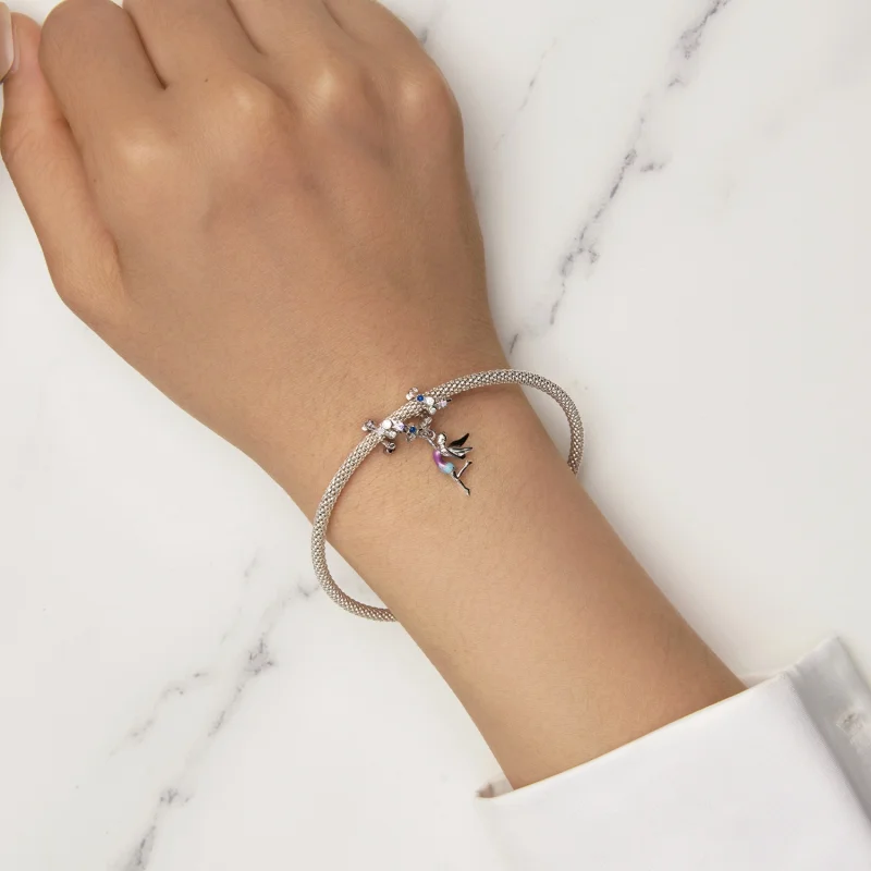 (afbeelding voor) Pandora Stijl Dag en Nacht Elf Bedel - SCC2552 - Bekijken 5