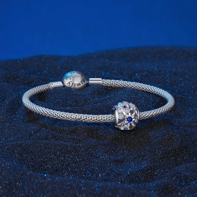 (afbeelding voor) Pandora Stijl Dag en Nacht Sterrenbedel - SCC2554 - Bekijken 5