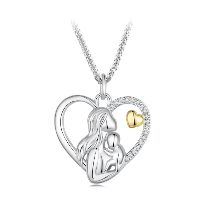 (afbeelding voor) Pandora-stijl Diepe Liefde Tussen Moeder en Zoon Ketting - SCN498 - Bekijken 9