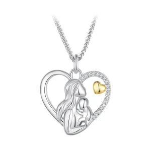 Pandora-stijl Diepe Liefde Tussen Moeder en Zoon Ketting - SCN498 (afbeelding voor) Pandora-stijl Diepe Liefde Tussen Moeder en Zoon Ketting - SCN498