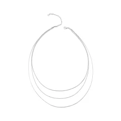 (afbeelding voor) Pandora-stijl Drielaagse Ketting - BSN333