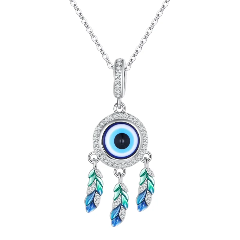 (afbeelding voor) Pandora-stijl Duivels Oog Dangle - BSC785 - Bekijken 9