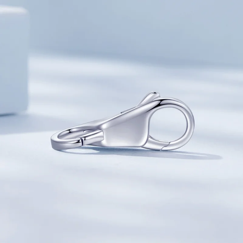 (afbeelding voor) Pandora-stijl eenvoudige dubbele karabijnsluiting - BSP025 - Bekijken 2