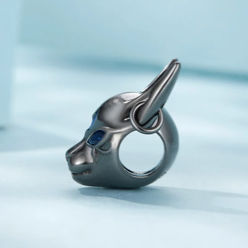 (afbeelding voor) Pandora stijl Egyptische Katten God bedel - SCC2592 - Bekijken 3