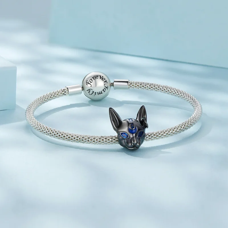 (afbeelding voor) Pandora stijl Egyptische Katten God bedel - SCC2592 - Bekijken 5