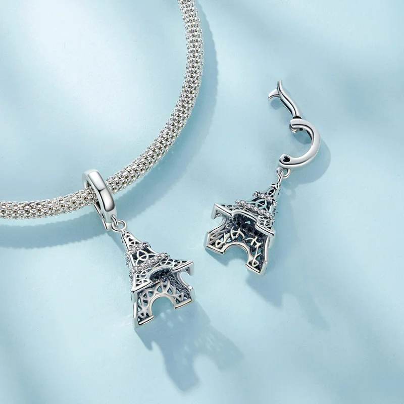 (afbeelding voor) Pandora-stijl Eiffeltoren hanger - SCC2570 - Bekijken 5