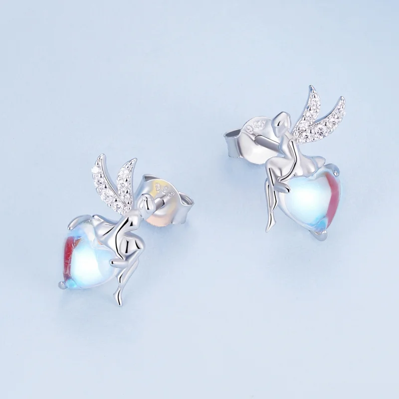 (afbeelding voor) Pandora Stijl Elf Studs Oorbellen - BSE796 - Bekijken 4