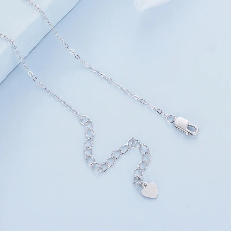 (afbeelding voor) Pandora Stijl Engel Ring Roze Ketting - BSN313 - Bekijken 5