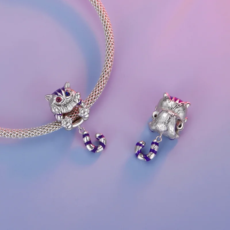 (afbeelding voor) Pandora Stijl Fantasie Kattenbedel - SCC2529 - Bekijken 4