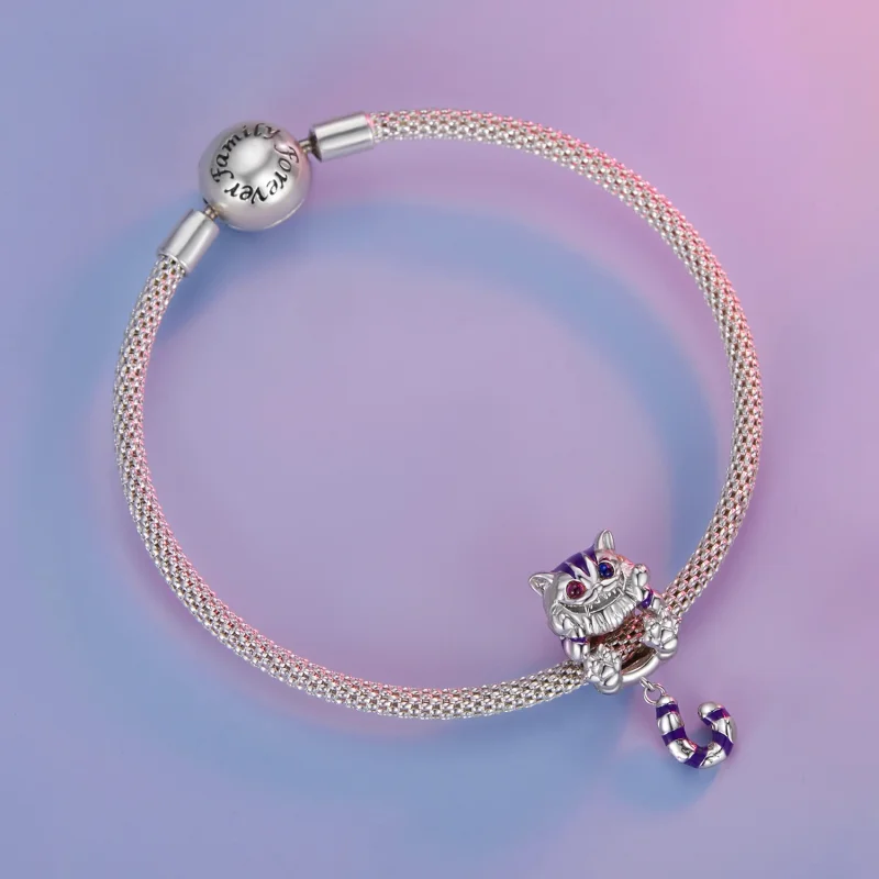 (afbeelding voor) Pandora Stijl Fantasie Kattenbedel - SCC2529 - Bekijken 5