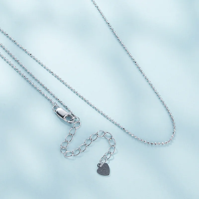 (afbeelding voor) Pandora Stijl Flash Kralen Ketting - Basis Halsketting - SCA027 - Bekijken 4