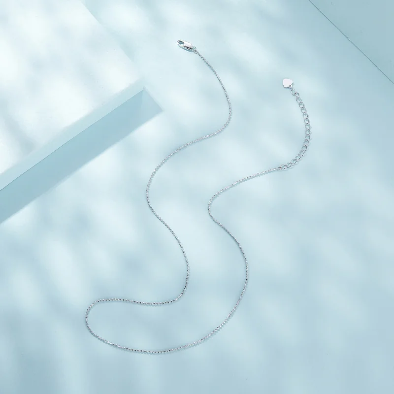 (afbeelding voor) Pandora Stijl Flash Kralen Ketting - Basis Halsketting - SCA027 - Bekijken 5