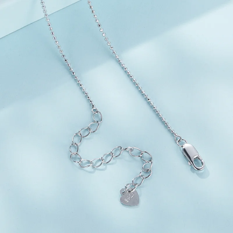 (afbeelding voor) Pandora Stijl Flash Kralen Ketting - Basis Halsketting - SCA027 - Bekijken 6