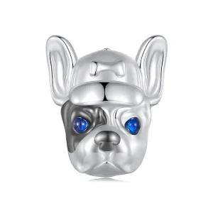 (afbeelding voor) Pandora stijl Franse Bulldog bedel - SCC2588