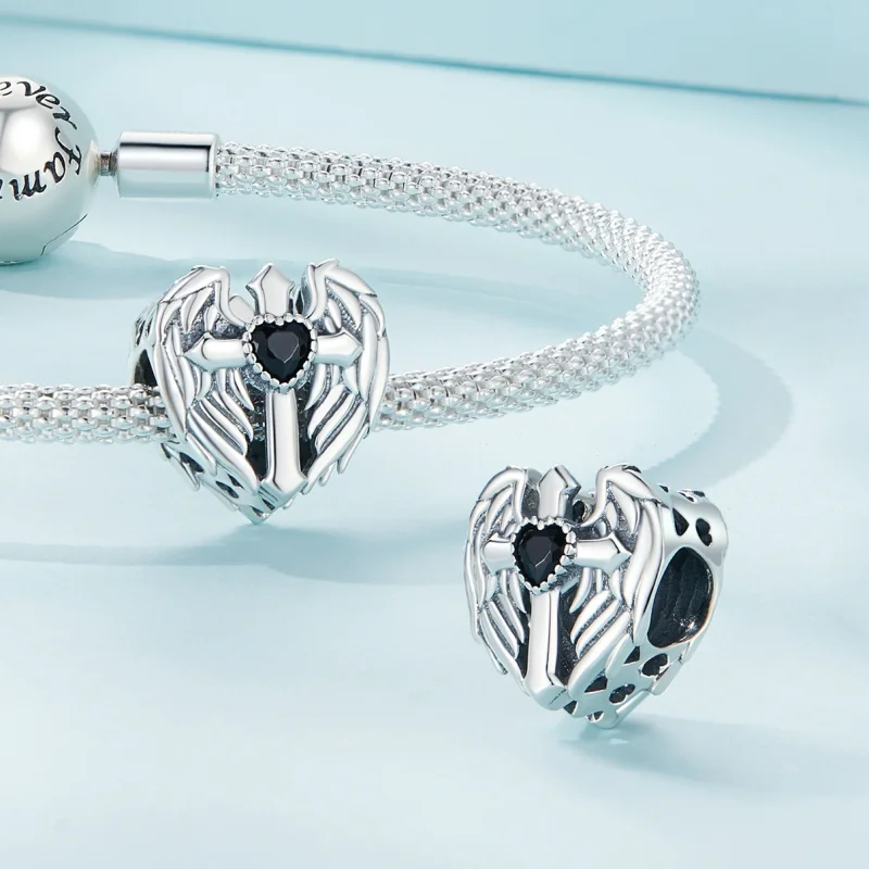 (afbeelding voor) Pandora Stijl Geloof Beschermt Bedel - SCC2496 - Bekijken 4