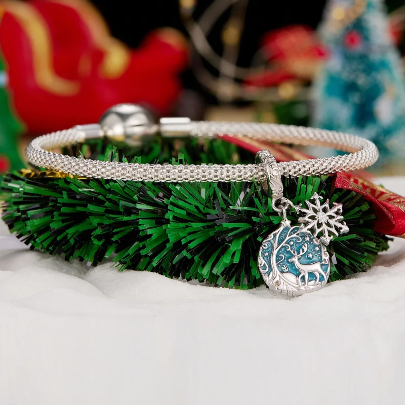 (afbeelding voor) Pandora-stijl Glow-In-The-Dark Elk Dangle - SCC2661 - Bekijken 3