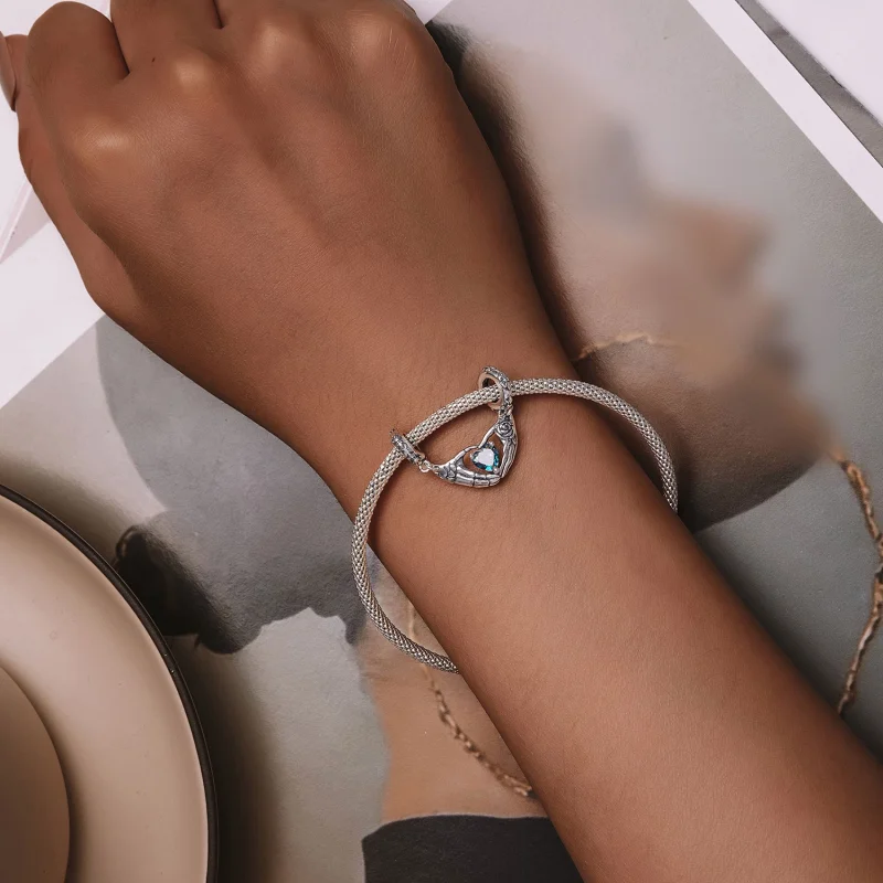 (afbeelding voor) Pandora-stijl Halloween Skull Hands Dangle - SCC2607 - Bekijken 5