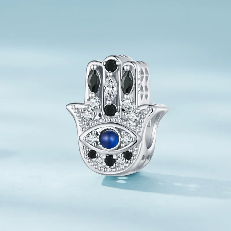 (afbeelding voor) Pandora-stijl Hand van Fatima-bedel - SCC2522 - Bekijken 2