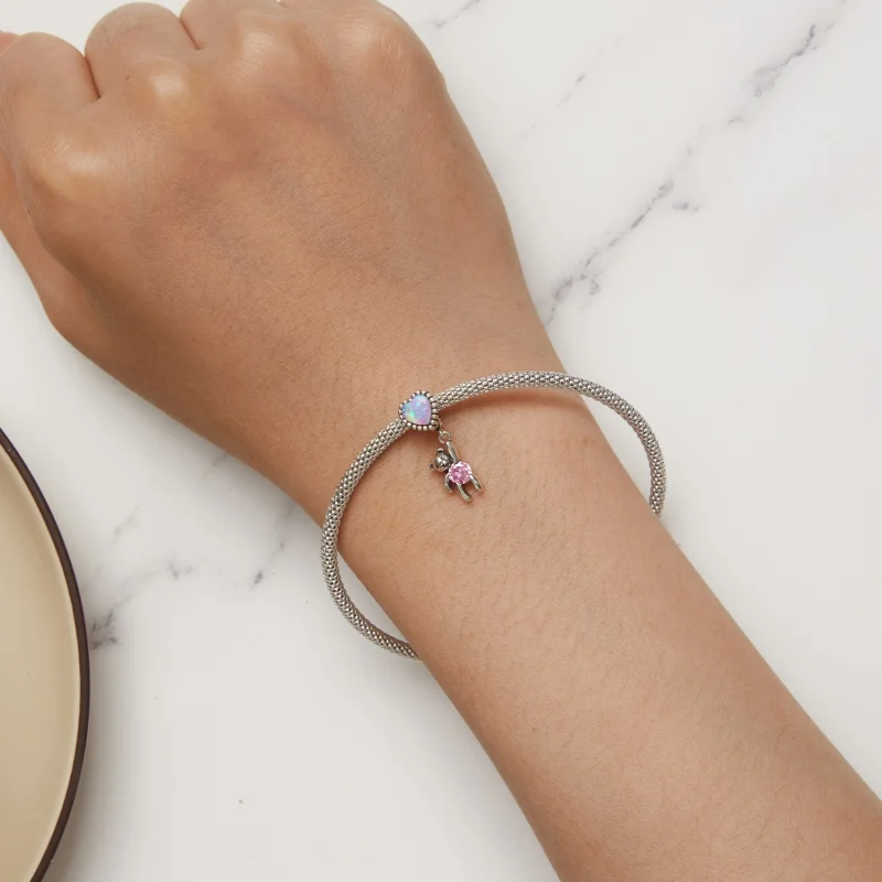 (afbeelding voor) Pandora Stijl Hangende Beer - SCC2591 - Bekijken 7