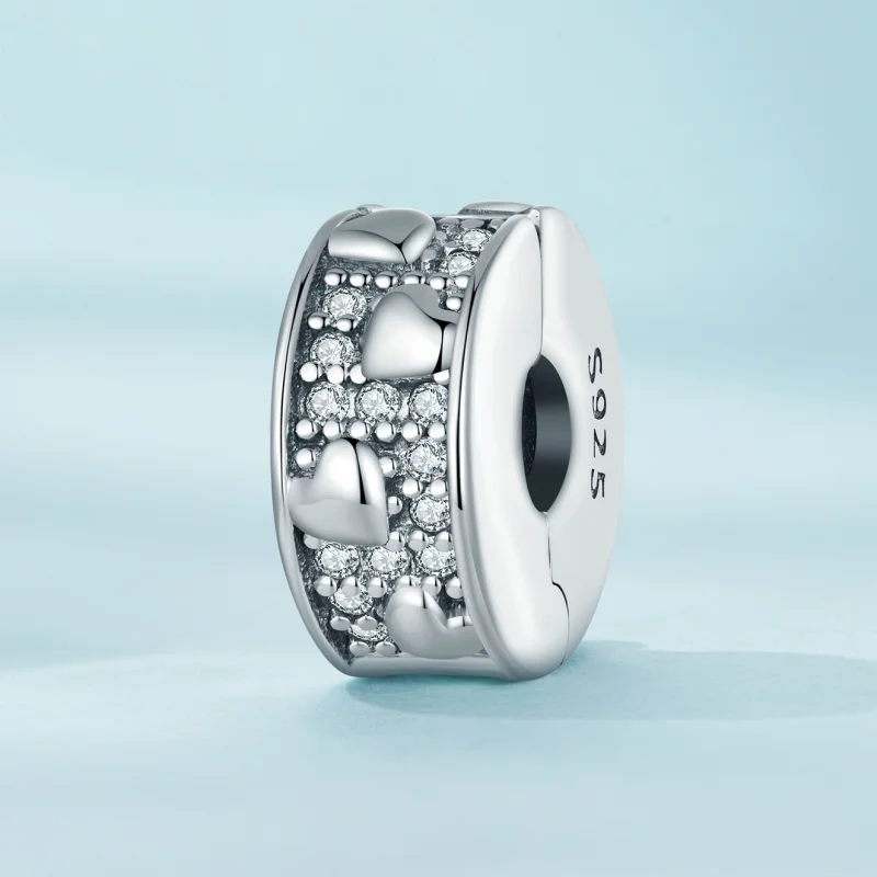 (afbeelding voor) Pandora Stijl Hart Clip - SCC2492 - Bekijken 2