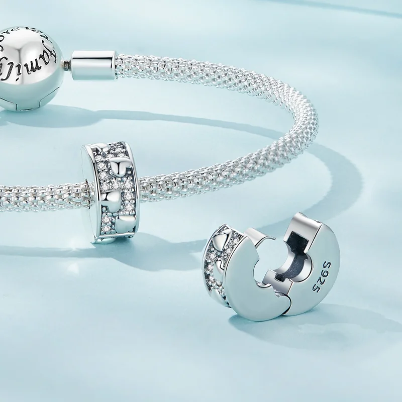 (afbeelding voor) Pandora Stijl Hart Clip - SCC2492 - Bekijken 4