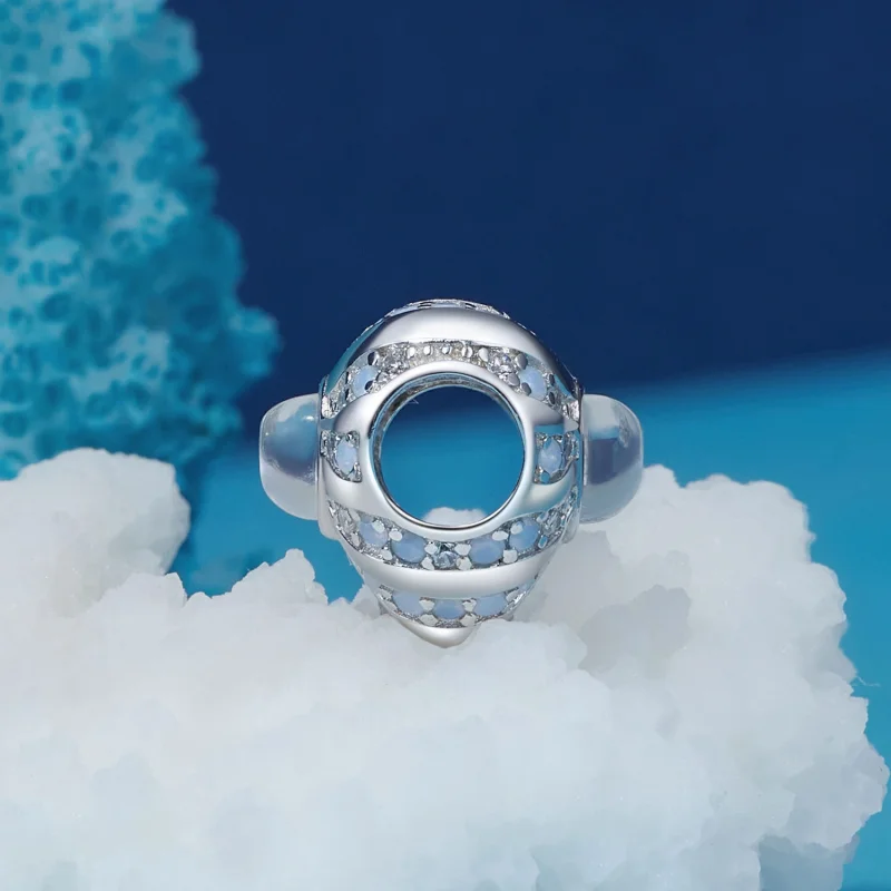 (afbeelding voor) Pandora Stijl Hart van Illusie Bedel - BSC918 - Bekijken 3