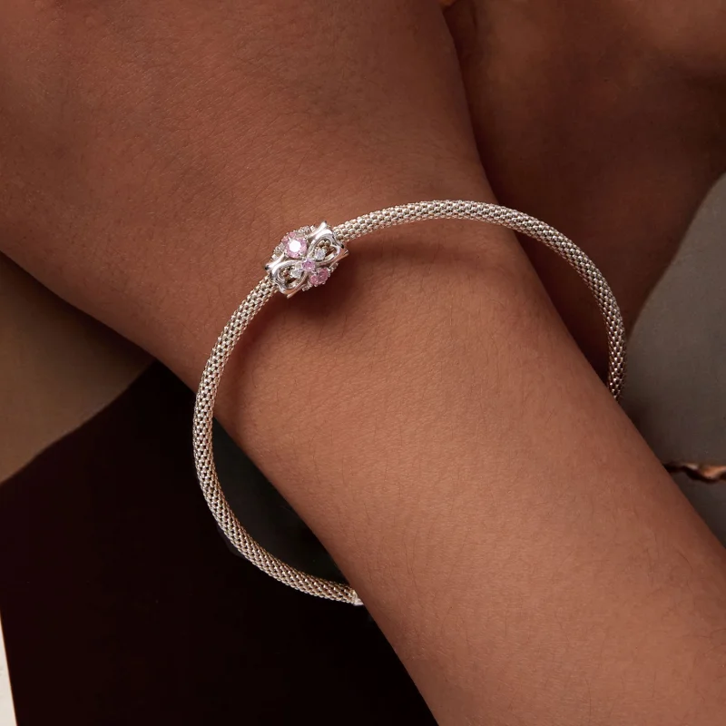 (afbeelding voor) Pandora-stijl Hartvormige Charme met Smalle Taille - BSC924 - Bekijken 7