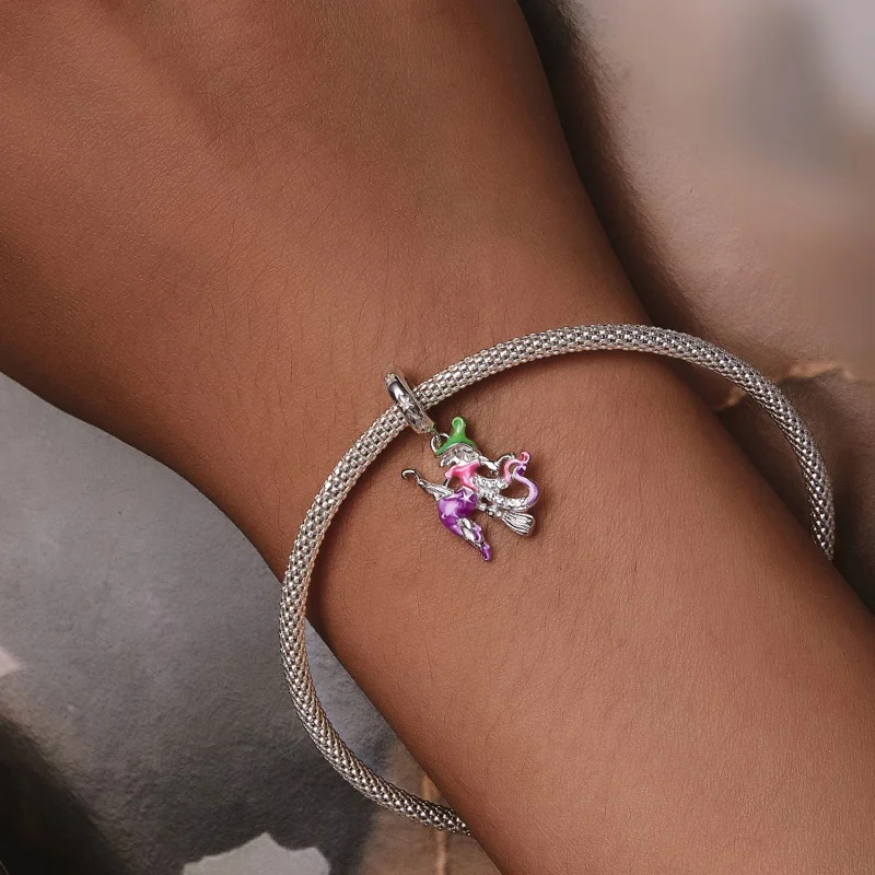 (afbeelding voor) Pandora-stijl Heks Bedel die oplicht in het donker - SCC2608 - Bekijken 6