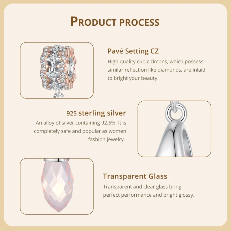 (afbeelding voor) Pandora Stijl Herfst Hangertje - BSC906 - Bekijken 5