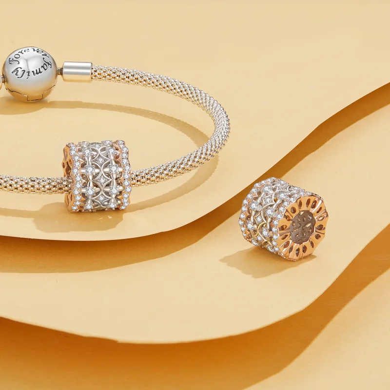 (afbeelding voor) Pandora Stijl Herfstkleur Bedel - BSC908 - Bekijken 4