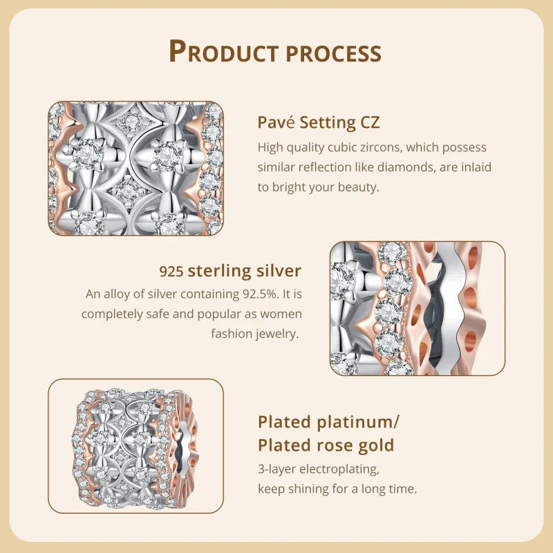 (afbeelding voor) Pandora Stijl Herfstkleur Bedel - BSC908 - Bekijken 5