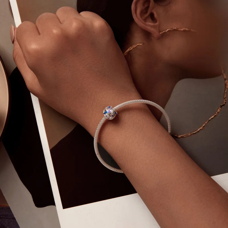 (afbeelding voor) Pandora Stijl IJsvogel Bedel - SCC2627 - Bekijken 6