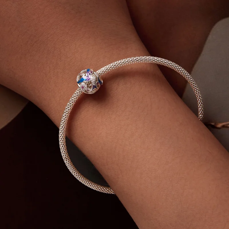 (afbeelding voor) Pandora Stijl IJsvogel Bedel - SCC2627 - Bekijken 7