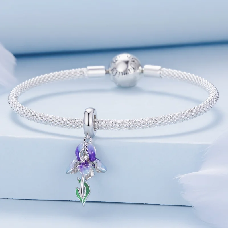 (afbeelding voor) Pandora Stijl Iris Hanger - BSC815 - Bekijken 3
