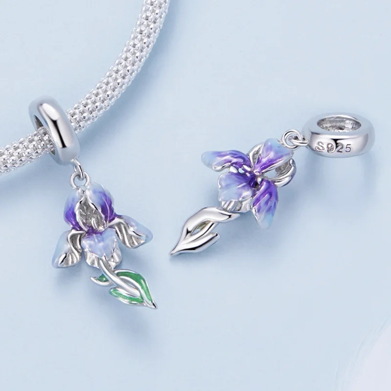 (afbeelding voor) Pandora Stijl Iris Hanger - BSC815 - Bekijken 4