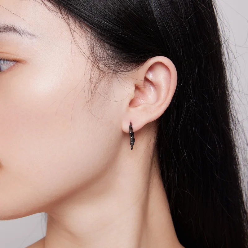 (afbeelding voor) Pandora-stijl Katten Oorringen - SCE1488-LD - Bekijken 6