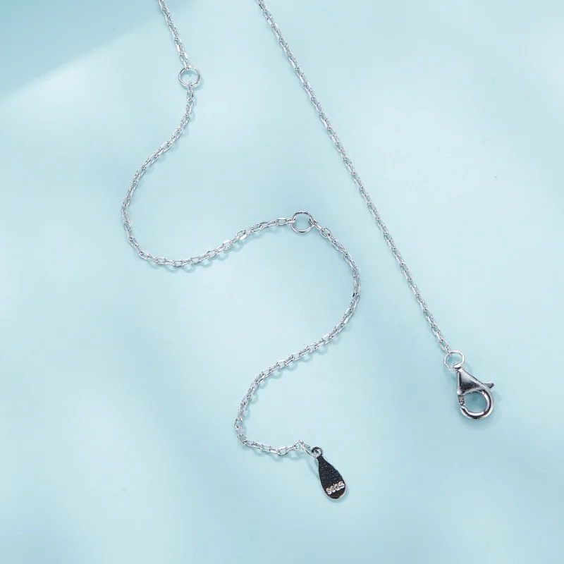 (afbeelding voor) Pandora Stijl Katten Slimme Halsketting - SCN503 - Bekijken 4