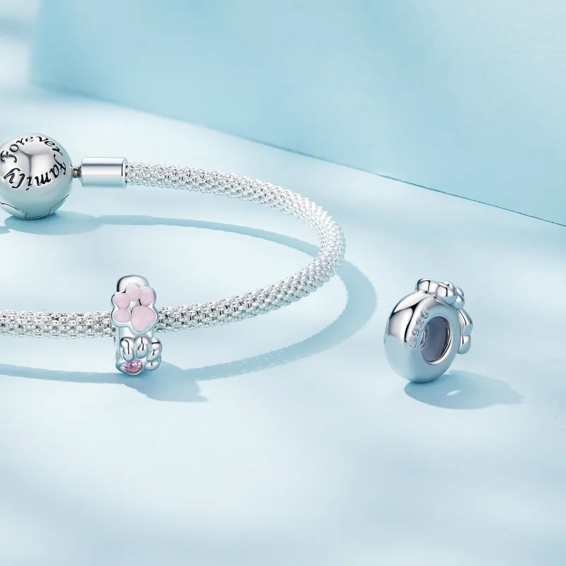 (afbeelding voor) Pandora Stijl Kattenklauw Siliconen Spacer - SCC2515 - Bekijken 4