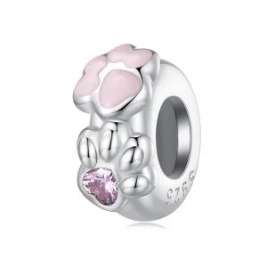 (afbeelding voor) Pandora Stijl Kattenklauw Siliconen Spacer - SCC2515