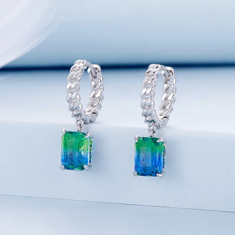 (afbeelding voor) Pandora-stijl Ketting Hoepel Oorbellen - BSE887 - Bekijken 2