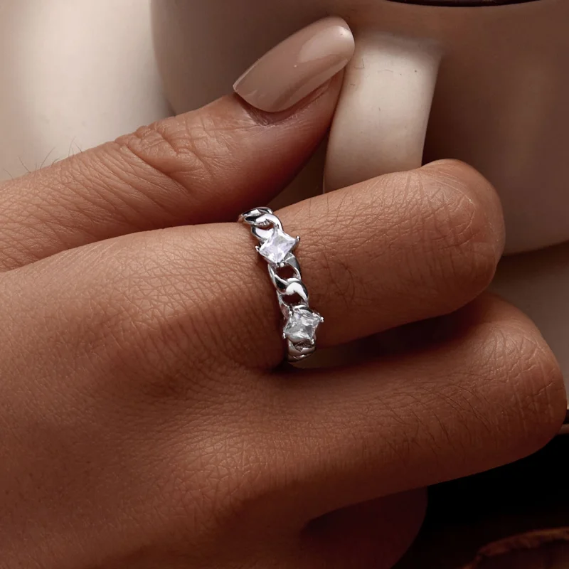 (afbeelding voor) Pandora-stijl Ketting Open Ring - SCR977-E - Bekijken 6