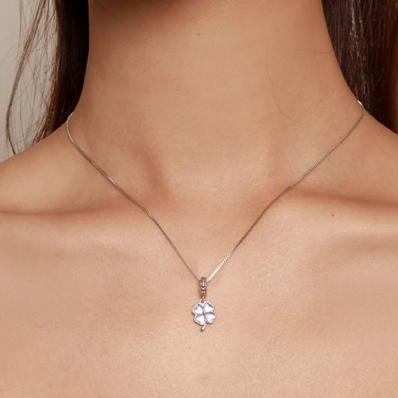 (afbeelding voor) Pandora-stijl Klavertje Vier Hangertje - BSC899 - Bekijken 5