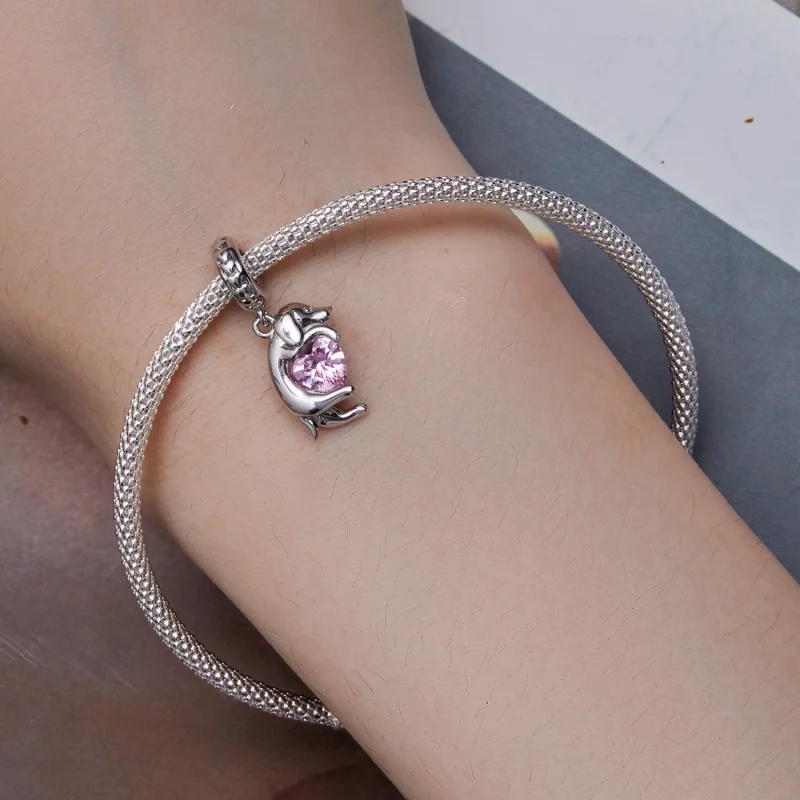 (afbeelding voor) Pandora Stijl Kleine Golden Retriever Hanger - BSC799 - Bekijken 5