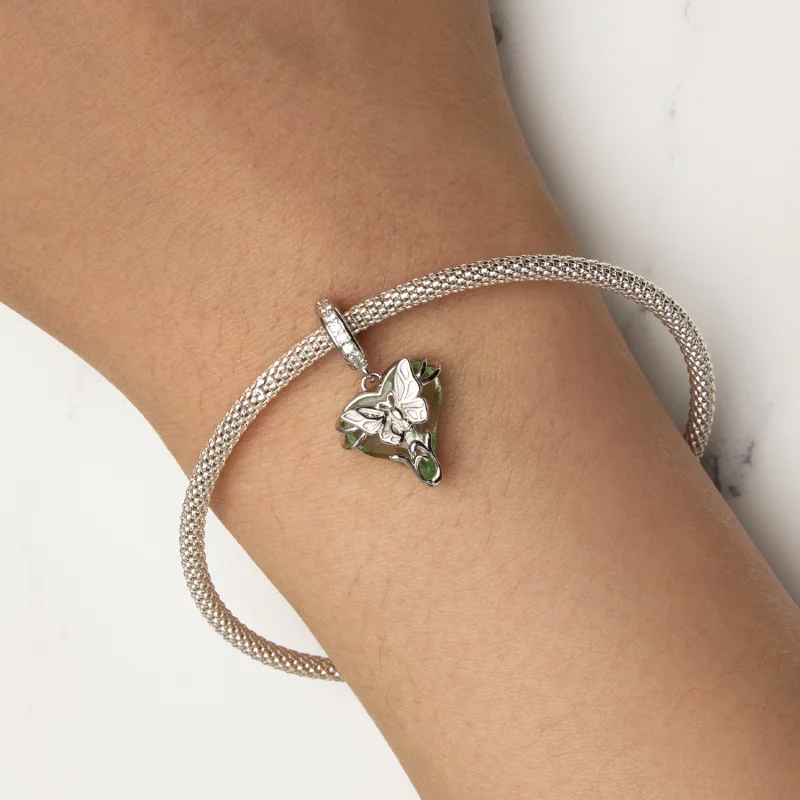 (afbeelding voor) Pandora-stijl Kleine Vliegende Vlinder Hanger - BSC897 - Bekijken 6