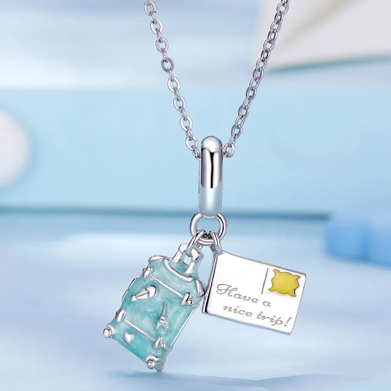 (afbeelding voor) Pandora Stijl Koffer Bedel - SCC2480 - Bekijken 2