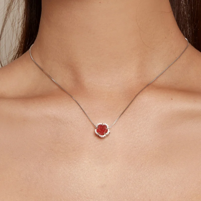 (afbeelding voor) Pandora-stijl Kristallen Roos Bedel - BSC904 - Bekijken 11