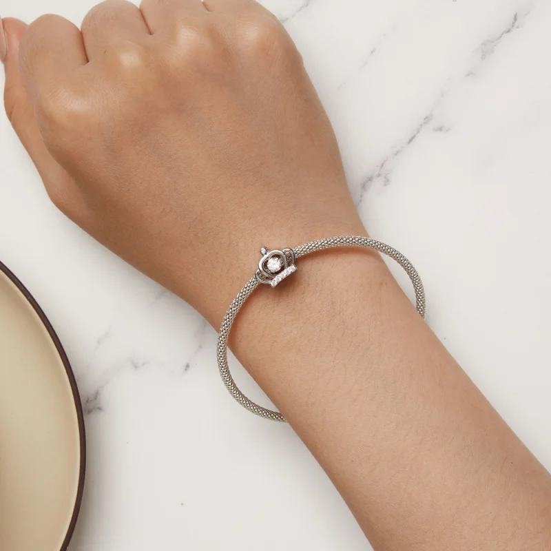 (afbeelding voor) Pandora Stijl Kroonbedel - SCC2589 - Bekijken 6