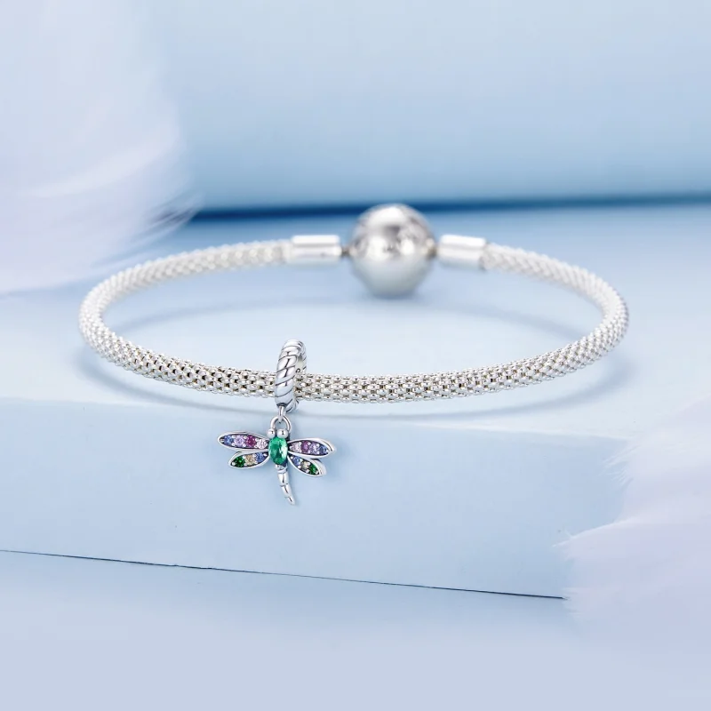 (afbeelding voor) Pandora stijl Libelle Hanger - SCX141 - Bekijken 3