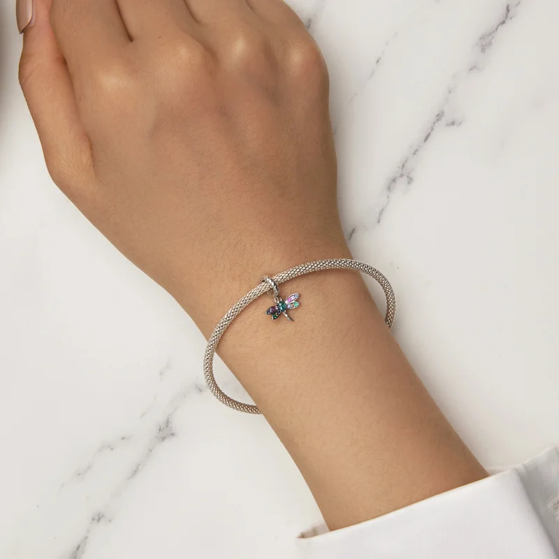 (afbeelding voor) Pandora stijl Libelle Hanger - SCX141 - Bekijken 5