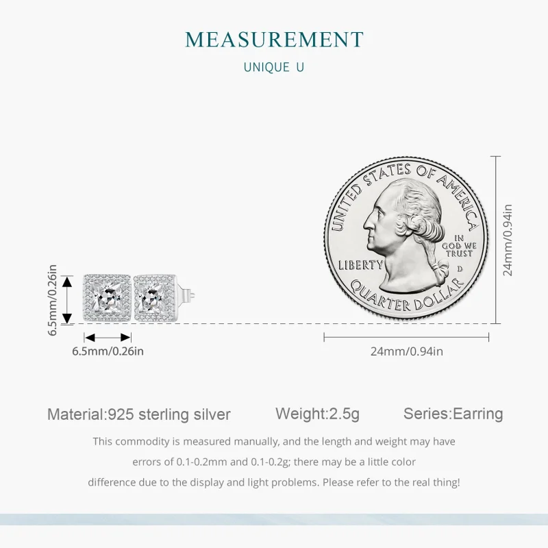 (afbeelding voor) Pandora-stijl Licht Luxe Stud Oorbellen - BSE895 - Bekijken 8